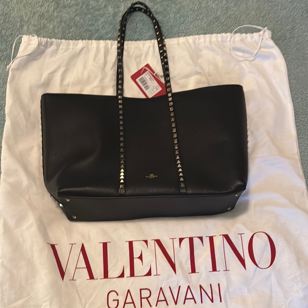 Valentino Garavani Black Tote Bag